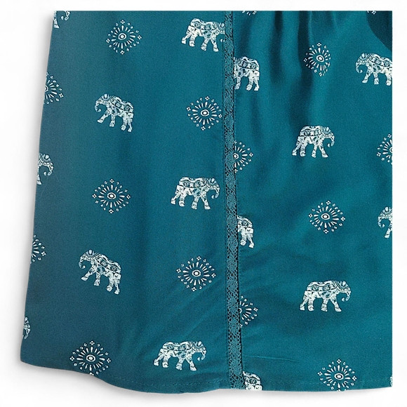 Sonoma Strappy Challis Tank Top Womens Size Small - Picture 4 of 6